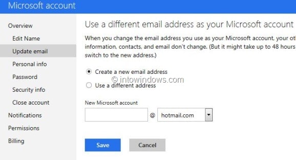 Switch Back From Outlook.com To Hotmail or Live Step5
