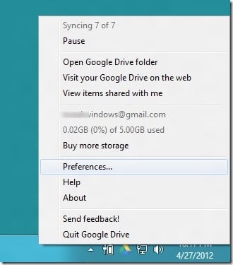 Sync Selected Folders In Google Drive