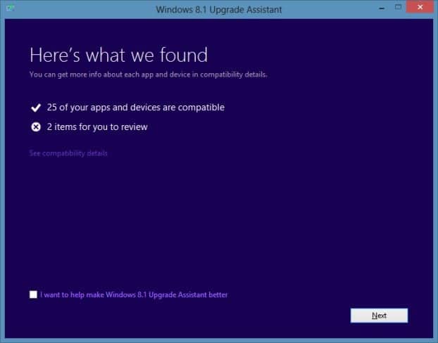 Test if your PC can run Windows 8.1