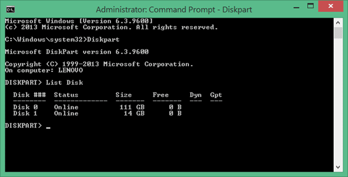 The Disk is write-protected error solution7