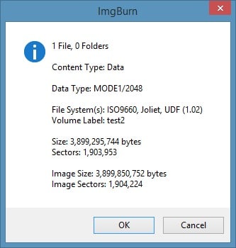 The Selected File is not a valid ISO file Step7