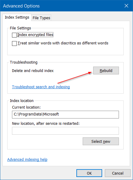These results may be incomplete message in Windows 10 pic4