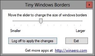 Tiny Window Borders