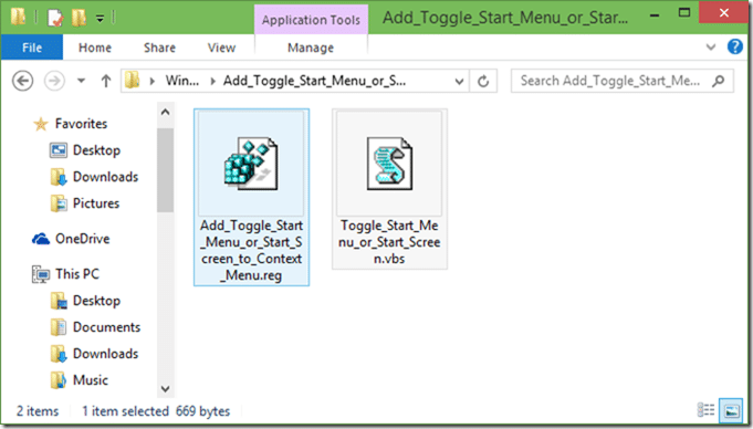 Toggle Start menu or start screen picture03