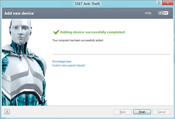 Track Stolen Laptop Using ESET Anti Theft 3