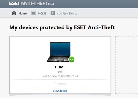 Track Stolen Laptop Using ESET Anti Theft 4