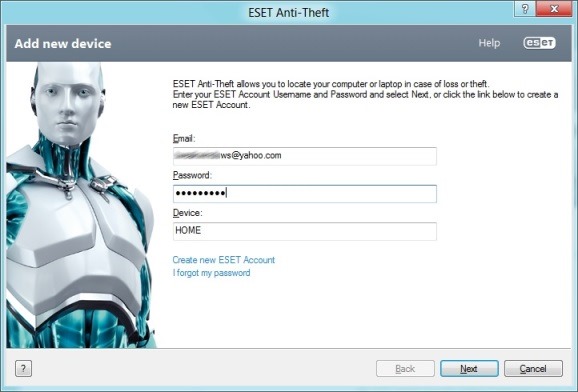 Track Stolen Laptop Using ESET Anti Theft First