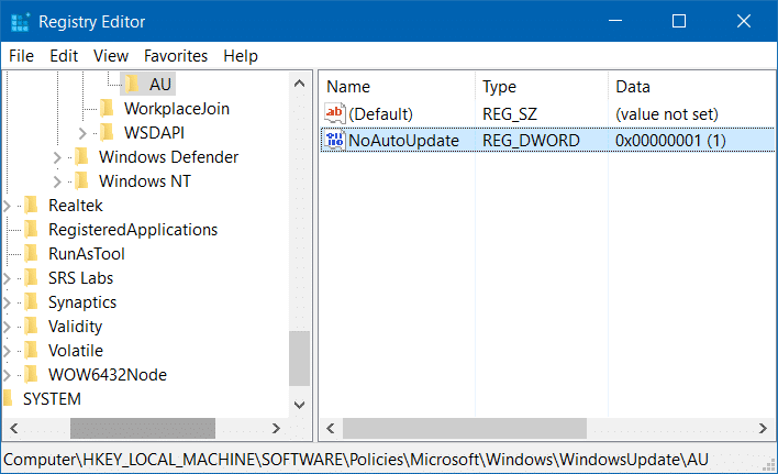 Turn off automatic windows updates in Windows 10 (8)