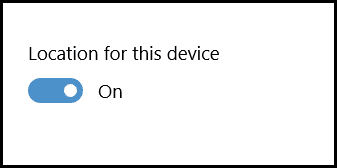 Turn on Find My Device in Windows 10 step8