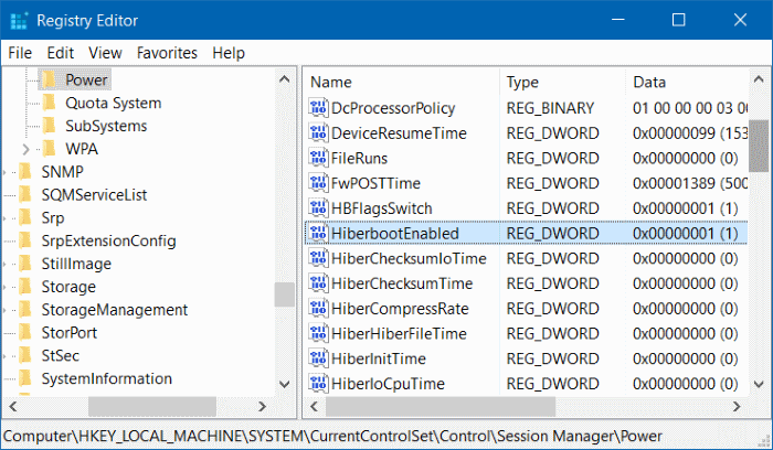 Turn on or off fast startup in Windows 10 step8