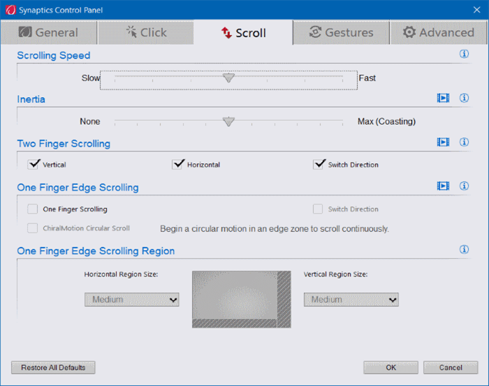 Turn on or off touchpad gestures in Windows 10 pic9