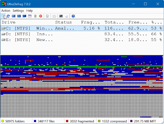 ultradefrag for windows 10