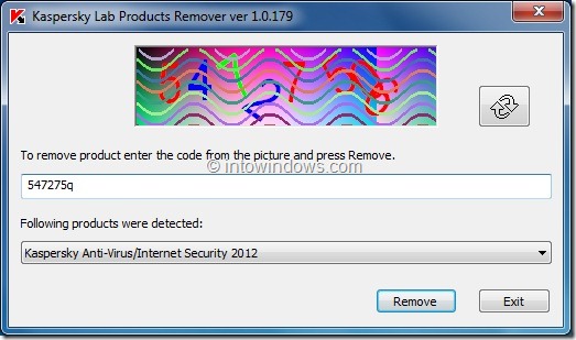 Uninstall Kaspersky Antivirus 2012 From PC
