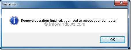 Uninstall Kaspersky Antivirus 2012 In Windows 7