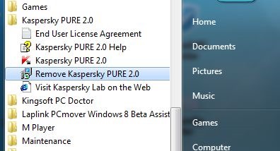 Uninstall Kaspersky Pure pic4