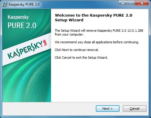 Uninstall Kaspersky Pure pic5