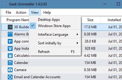Uninstall Windows 10 apps pic5