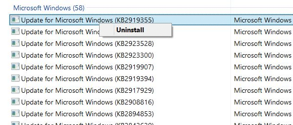 Uninstall Windows 8.1 Update 1 picture5