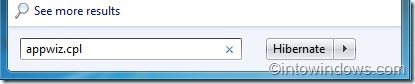 Uninstall Windows Live Messenger