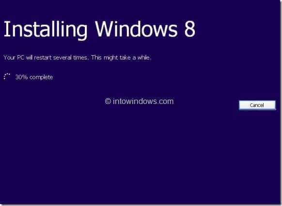 Upgrade XP To Windows 8 Step8