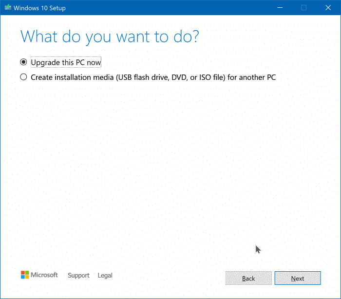 Upgrade to Windows 10 version 1909 pic2