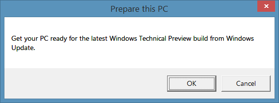 Upgrade to Windows 10 via Windows Update
