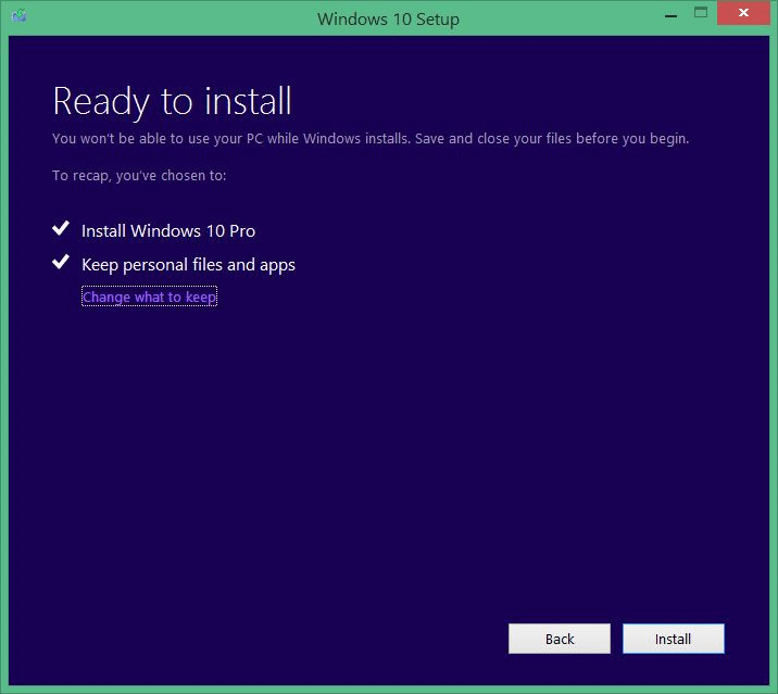 Upgrade your Windows 7 to Windows 10 step12