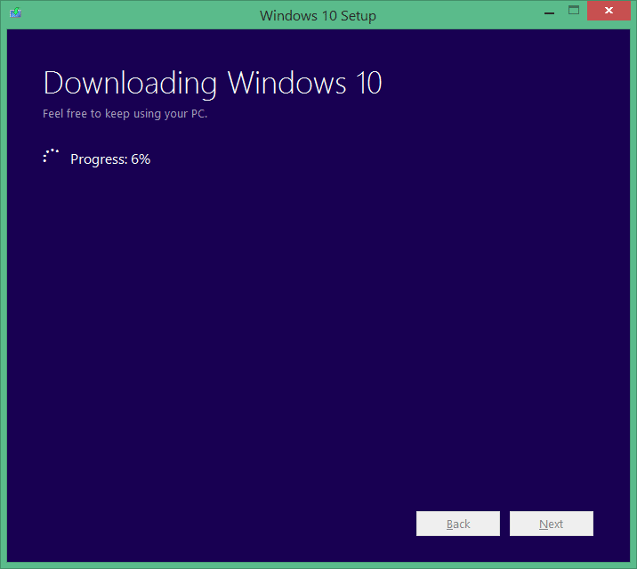 Upgrade your Windows 7 to Windows 10 step2