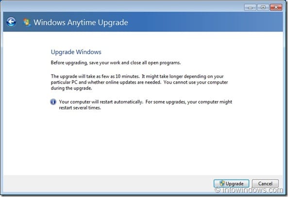 Upgrade Windows 7 Home Premium To Professional Edition step6