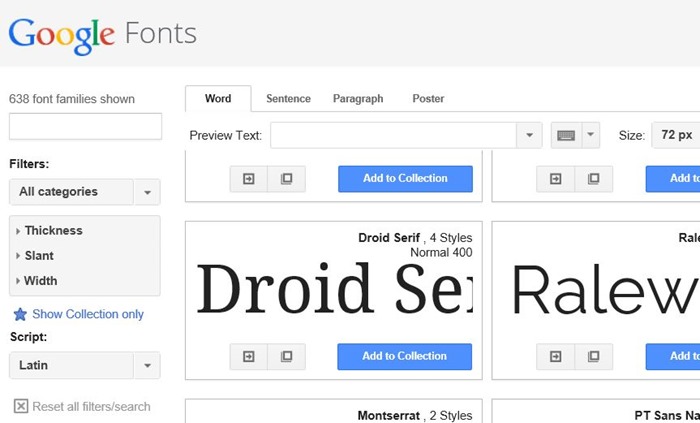 Use Google Fonts in Microsoft Office 2010 and 2013 step1