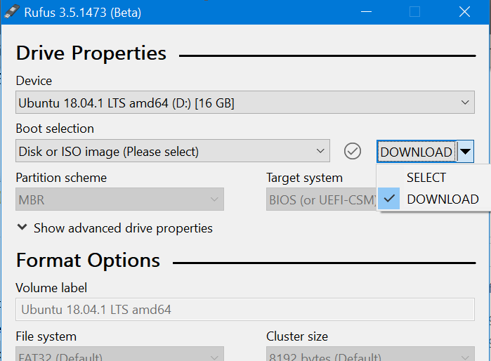 Use Rufus to download Windows 10 ISO pic2