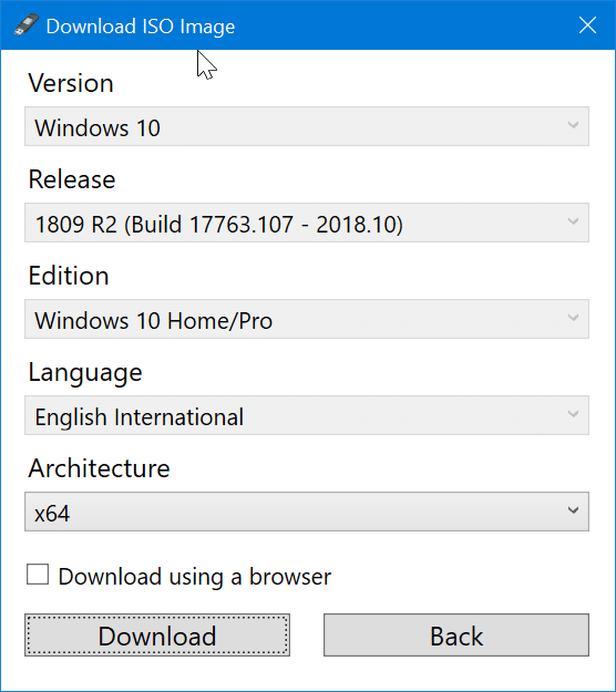 Use Rufus to download Windows 10 ISO pic8