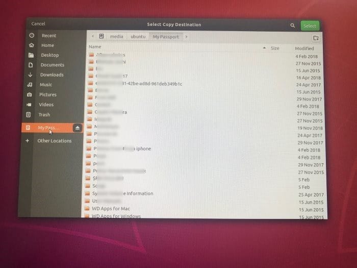 Use Ubuntu to backup files from unbootable Windows PC pic5