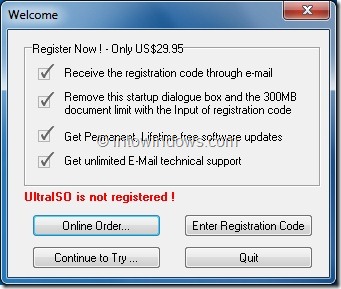 Use UltraISO To Make USB Bootable Step1