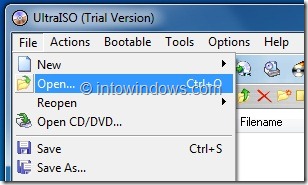 Use UltraISO To Make USB Bootable Step2