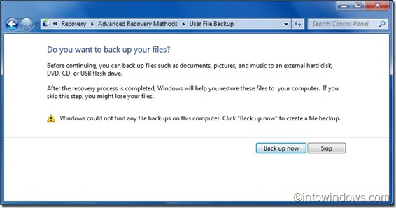 reinstall windows 7 step5