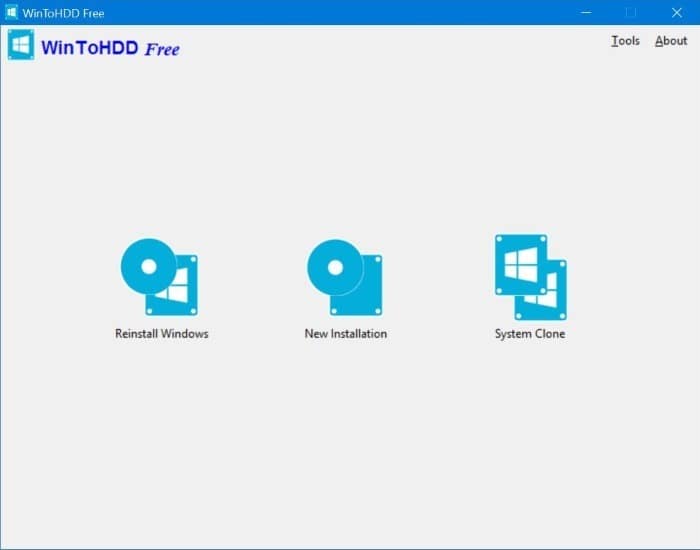 WinToHDD free
