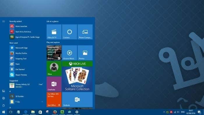 Windows 10 Anniversary Update