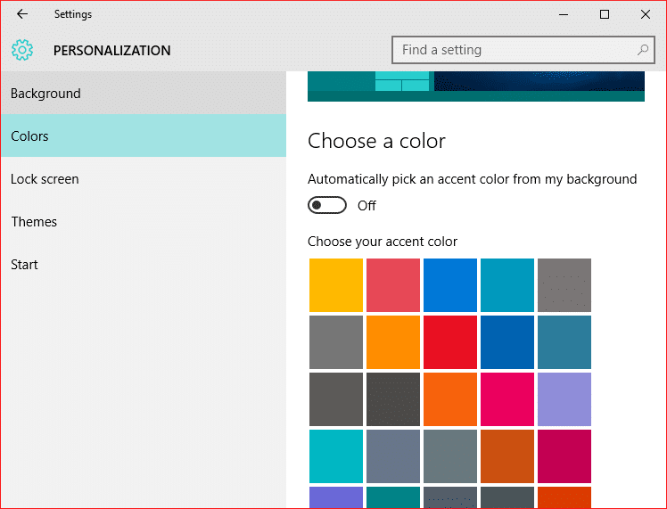 Windows 10 Color Control pic1