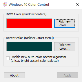 Windows 10 Color Control pic2