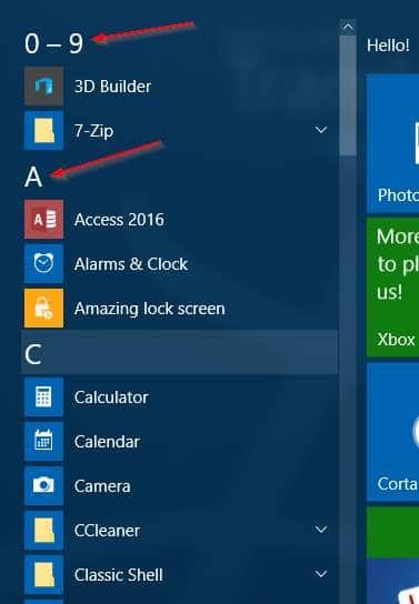 Windows 10 Start menu search tips (1)