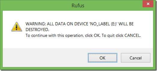 Windows 10 UEFI bootable USB step2
