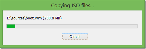 Windows 10 UEFI bootable USB step4