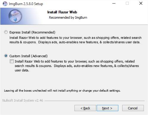 Create bootable Windows 10 DVD method2