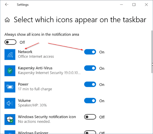 Windows 10 showing ethernet icon instead of Wi Fi pic4