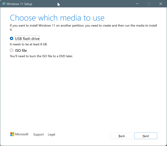 Windows 11 bootable usb pic3