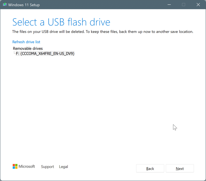 Windows 11 bootable usb pic4
