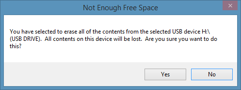 Windows 7 USB DVD Download Tool for Windows 8.1 Step6