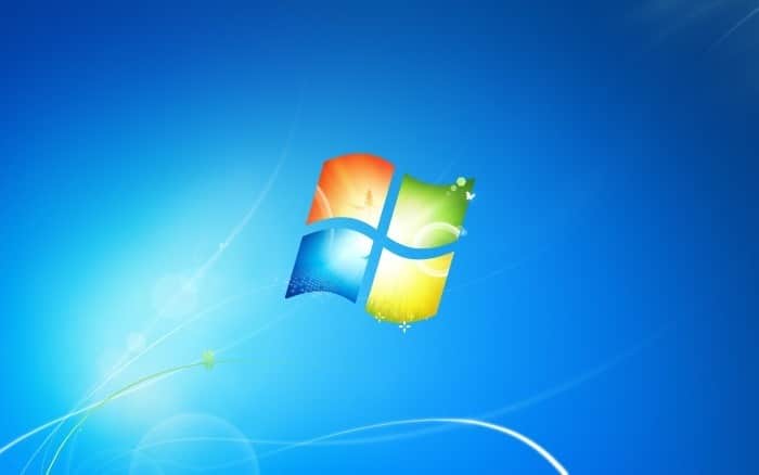 Windows 7 logo wallpaper
