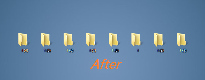 Windows 7 style folder icons in Windows 10 os